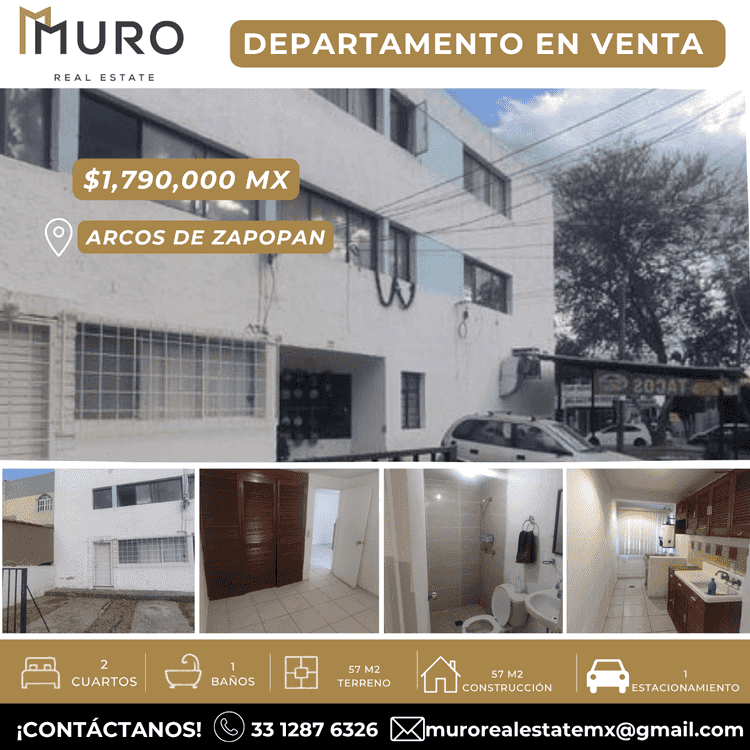 departamento en venta arco marco aurelio arcos de zapopan 2a seccion zapopan jalisco pBIP9gi